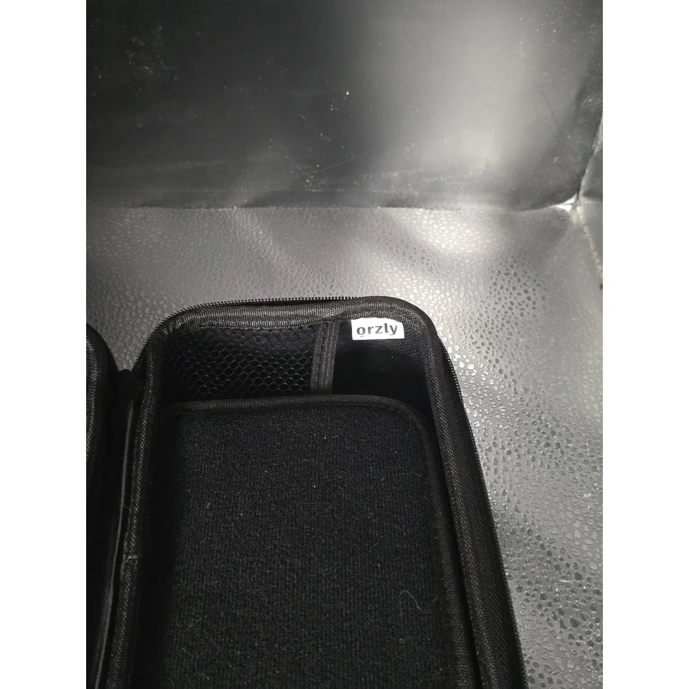 Orzly Hard Travel Carry Case For Nintendo Switch & OLED Console Black EVA Cover